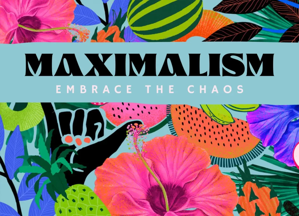 web designtrend 2025 maximalismo