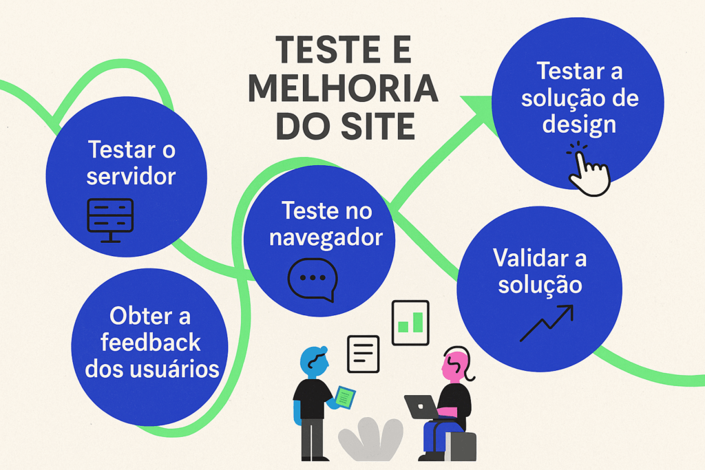 20250509 0603 Teste e Melhoria de Sites remix 01jtt4fzkhfbg8hbpqfj6a9sfc Processo de Web Design: O Guia Definitivo em 10 Passos Essenciais para um Site de Sucesso